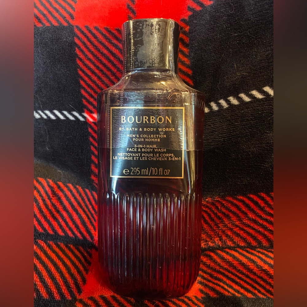 New Bourbon 🥃 men’s body wash